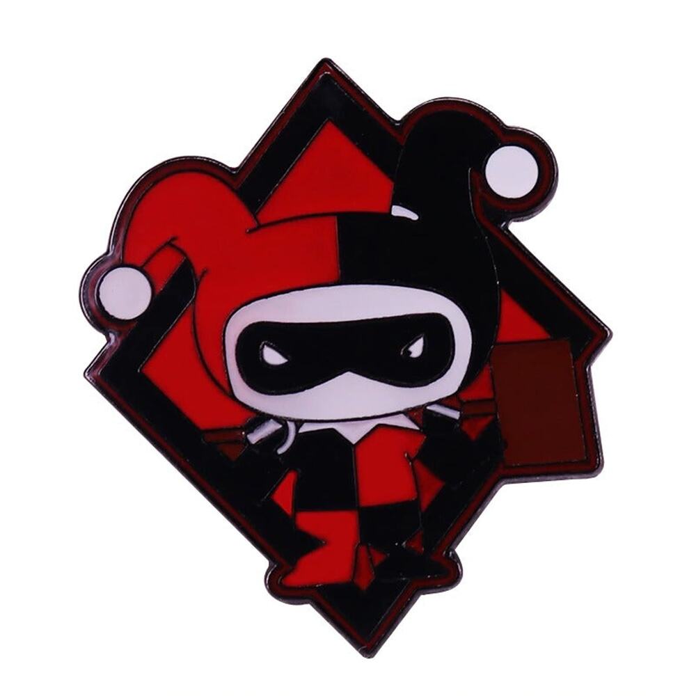Cartoon Harley Quinn Enamel Pins 206